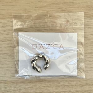 cuff silver trenzado